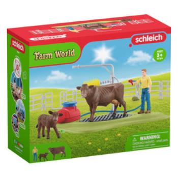 Schleich Szarvasmarha mosóállomás kép
