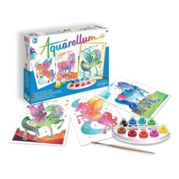 SENTOSPHERE AQUARELLUM Egyszarvúak és Pegazusok kép