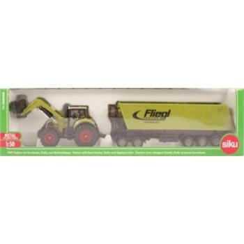 SIKU Claas traktor markolóval 1:50 - 1949 kép