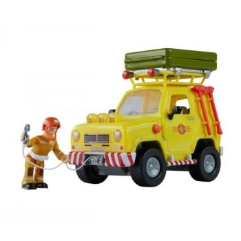 Simba Tűzoltó Sam Mountain 4x4 autó figurával 16 cm kép