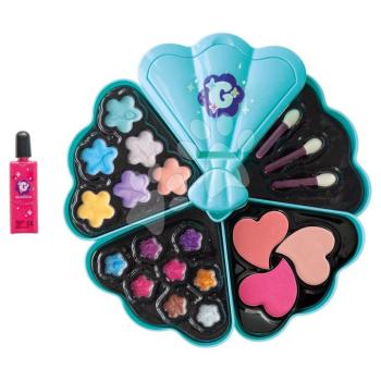 Sminkpaletta valódi szemhéjpúderekkel Glam Makeup Palette Smoby 8 szájfénnyel pirosítókkal és applikátorokkal 6 évtől kép
