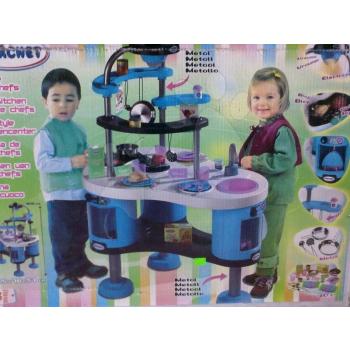 Smoby játékkonyha gyerekeknek Berchet 501086 kék kép