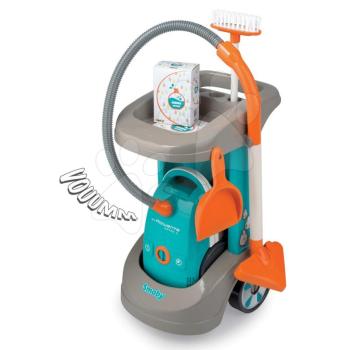 Smoby takarítókocsi elektronikus porszívóval Rowenta Aqua Clean és 3 kiegészítő 330306 kép