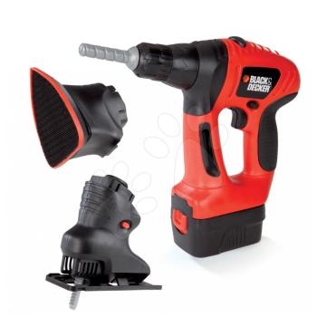 Smoby többfunkciós munkaeszköz Black&Decker Quatro szett 500167 piros-fekete kép