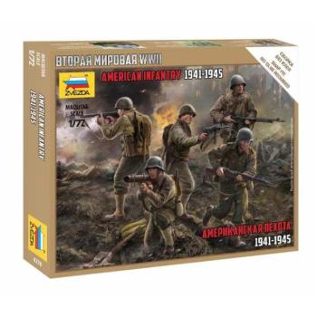 Snap Kit figurák 6278 - Amerikai gyalogság (1:72) kép