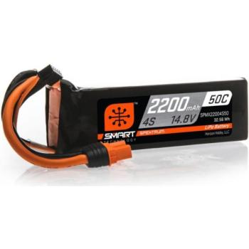 Spektrum Smart LiPo 14.8V 2200mAh 50C IC3 kép