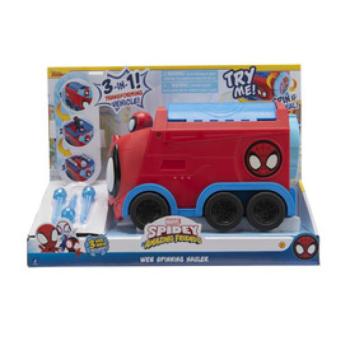 Spidey Pókember és barátai átalakuló jármű (több karakterrel, kilövővel) kép