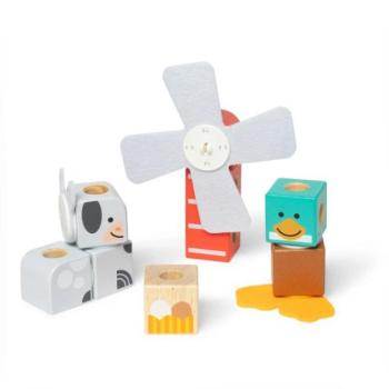 Spin Master Melissa & Doug Blockables építőkészlet Farm