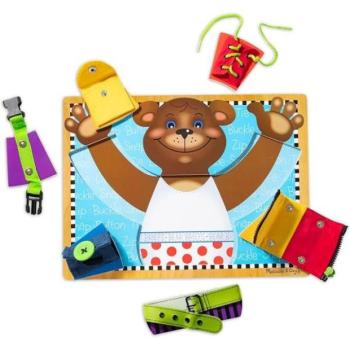 Spin Master Melissa & Doug öltözködés alapjai kép