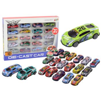 Sport versenyautó készlet 1:64 20 db kép