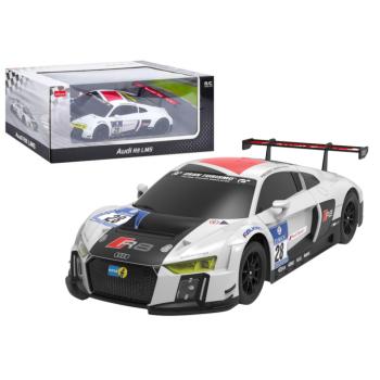 Sportautó AUDI R8 LMS távirányító RC 1:24 fehér fekete kép