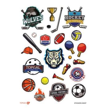 Sports matricák Topgal STICKERS 24057 kép