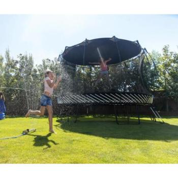 Springfree Trampoline® Jumbo Round (R132) Trambulin védőhálóval, 400 × 400 cm kép