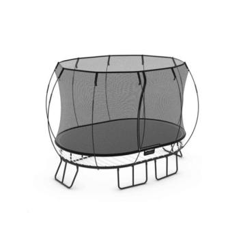 Springfree Trampoline® Közepes Ovális (O77) Trambulin védőhálóval, 240 × 340 cm
