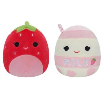 Squishmallows: Kifordítható plüss 2 az 1-ben 13 cm-es - eper és epres turmix kép