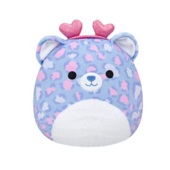 SQUISHMALLOWS Lila leopárd - Noam kép