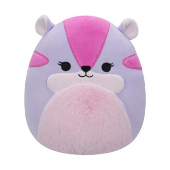 SQUISHMALLOWS Lila-rózsaszín csíkosmókus - Tamara kép