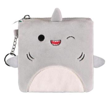 Squishmallows pénztárca - cápa Gordon kép