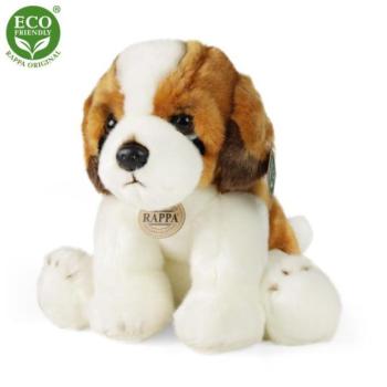 St. Bernard plüss kutyaülés 26 cm KÖRNYEZETBARÁT kép
