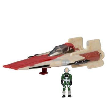 Star Wars: Micro Galaxy Squadron jármű figurával 8 cm-es - A-Wing kép