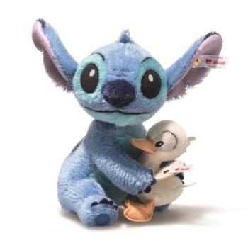 STEIFF LED Disney Stitch with duck gyűjtői tárgy kép