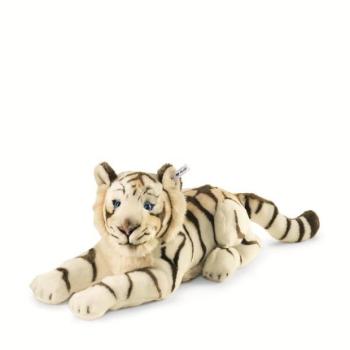 STEIFF Originals Bharat, a fehér tigris, fehér plüss játék