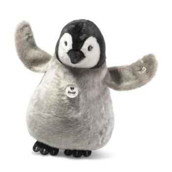 STEIFF Originals Flaps pingvin, világosszürke 60cm plüss játék kép