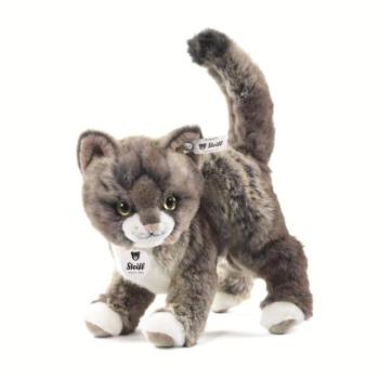 STEIFF Originals Kitty macska, világosszürke plüss játék kép