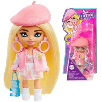 Stílusos divatbaba Barbie Extra Mini Minis barettben kép