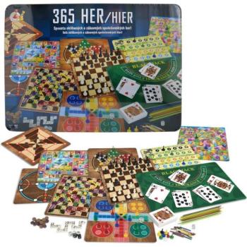 STUDO GAMES - 365 társasjátékok fémdobozban kép