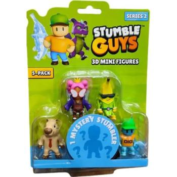 Stumble Guys 3D mini figura 5 db Series 2 kép