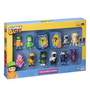 Stumble Guys meglepetés figura 12 db-os S2 többféle kép