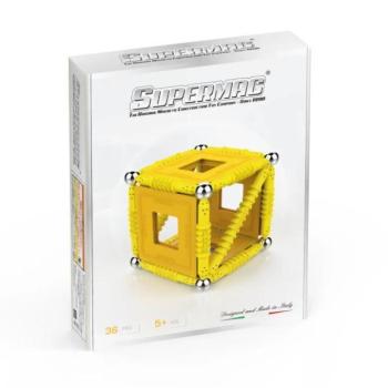 SUPERMAG mágneses építőkészlet Geometry 36db kép
