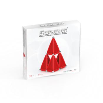 SUPERMAG mágneses építőkészlet Geometry 70db kép