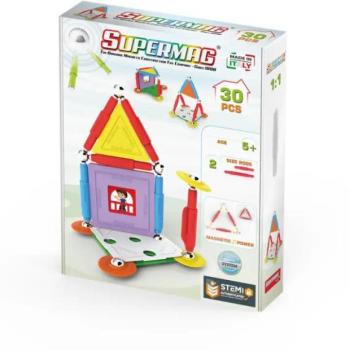 SUPERMAG mágneses építőkészlet House 30db kép