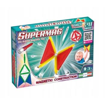 SUPERMAG mágneses építőkészlet Tags primary 28db kép