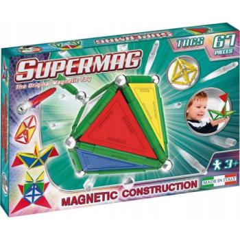 SUPERMAG mágneses építőkészlet Tags primary 67ks kép
