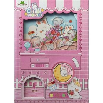 Sycomore Chibi világ – Gashapon jegyzetfüzet - nyúl kép