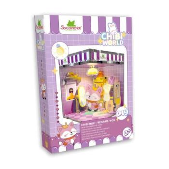 Sycomore Chibi világ - Mini doboz rókával kép