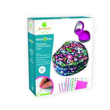 Sycomore Stick & Fun - ékszerdoboz szív alakban