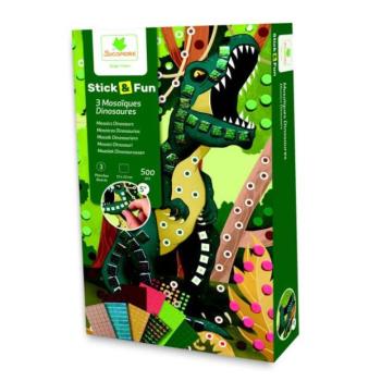 Sycomore Stick & Fun - kis mozaik - dinoszauruszok