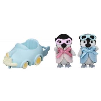 Sylvanian Families Baby pingvin ikrek autóval kép