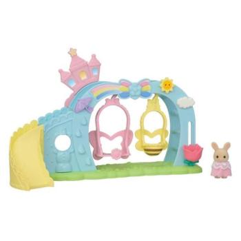 Sylvanian Families Szivárványos hinták csúszdával