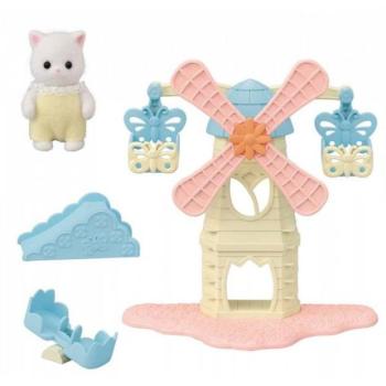 Sylvanian Families Vidámpark szélmalommal és kiscicával kép