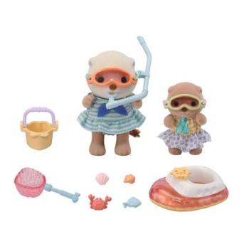 Sylvanian Families Vidra nővérek tengerparti nyaralása kép