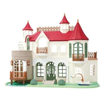 Sylvanian Families Vörös tetős villa a folyóparton kép