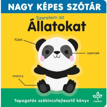 Szeretem az állatokat! – Tapogatós szókincsfejlesztő könyv kép