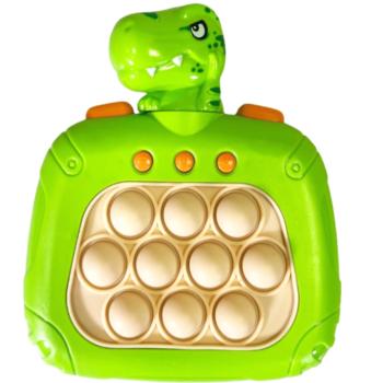 T-rex elektromos pop it játék hanghatásokkal - elemes, nyomkodható, készségfejlesztő játék (BBMJ) kép