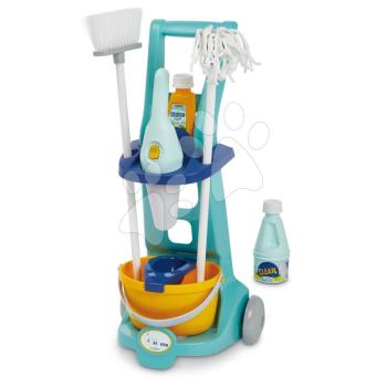 Takarítókocsi Cleaning trolley Écoiffier vödörrel és söprűvel 8 kiegészítő kép