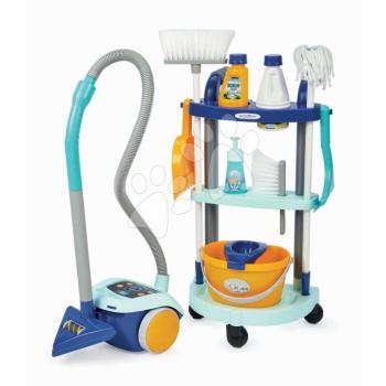 Takarítókocsi porszívóval Cleaning Trolley Clean Home Écoiffier 12 kiegészítővel kép
